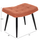 Kolltuk me stol Crawley 70x74x105Hcm (HM8918.22), portokalltë/ zezë