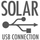 Llampë kampingu Redcliffs me solar dhe USB, 400 lumen, 800 mAh, e zezë