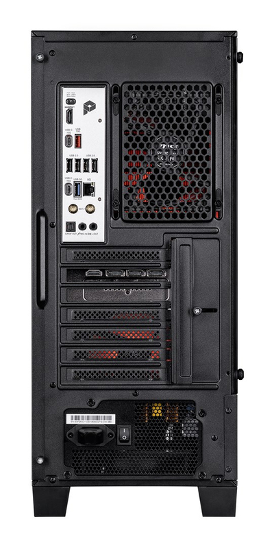 Гејминг компјутер Actina 5901443421559, AMD Ryzen 7 8700F, 34,36GB RAM, RTX 5070, 1TB SSD, црн