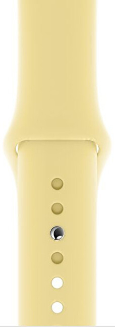 Rripa për orë të mençur Apple Watch 42/44/ 45 mm, të verdhë, S/M