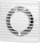 Ventilator banjoje Orno 100mm, montim sipërfaqësor, me kohëmatës, i bardhë