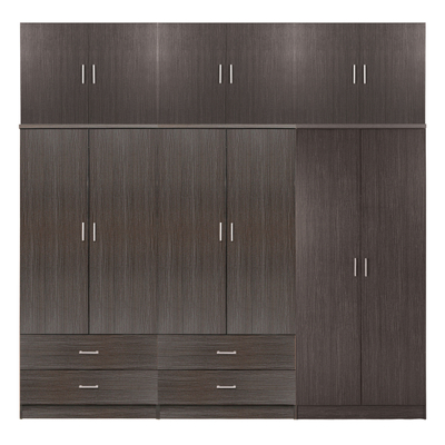 Dollap  Reina 6-dyersh & 4 sirtarë me Dollap 240x43x241Hcm (HM21063.01)