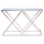 Konzolë Holland xham + krom 120×40×78 cm (HM8622.01)