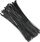 Lidhëse kabllosh Qoltec Reusable Cable Ties 7.2, najlon, të ripërdorshme, të zeza