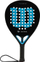 Raketë padel Wilson Ultra Team V2, 366g, fibra qelqi EVA, blu e zezë