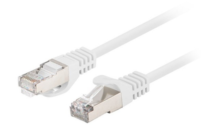 Kabllo rrjeti Lanberg Patchcord CAT.5E UTP, 3m, set 10 copë, e bardhë