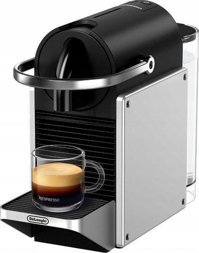Aparat kafeje Nespresso Pixie EN127S DeLonghi, 19 bar, depozitë 1L, ngjyrë argjendtë