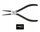 Pinca për segmente NEO Tools 01-043, 180mm, maje drejt, të zeza