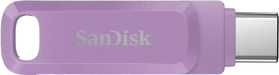 USB SanDisk Ultra Dual Drive Go, 512GB, USB Type C 3.2, лаванда