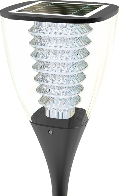 Llambë diellore kopshti Powerneed Pearl, 100 lm, dritë e ngrohtë, e zezë