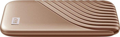 Disk i jashtëm SSD Western Digital My Passport 500 GB, USB-C, ngjyrë e artë