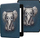 Mbulesë Strado Smart Case Graphic për Kindle Paperwhite 1 2 3, me magnet, auto sleep wake, me elefant