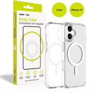 Maskë mbrojtëse Easy Hybrid MagSafe, për iPhone 17, transparente