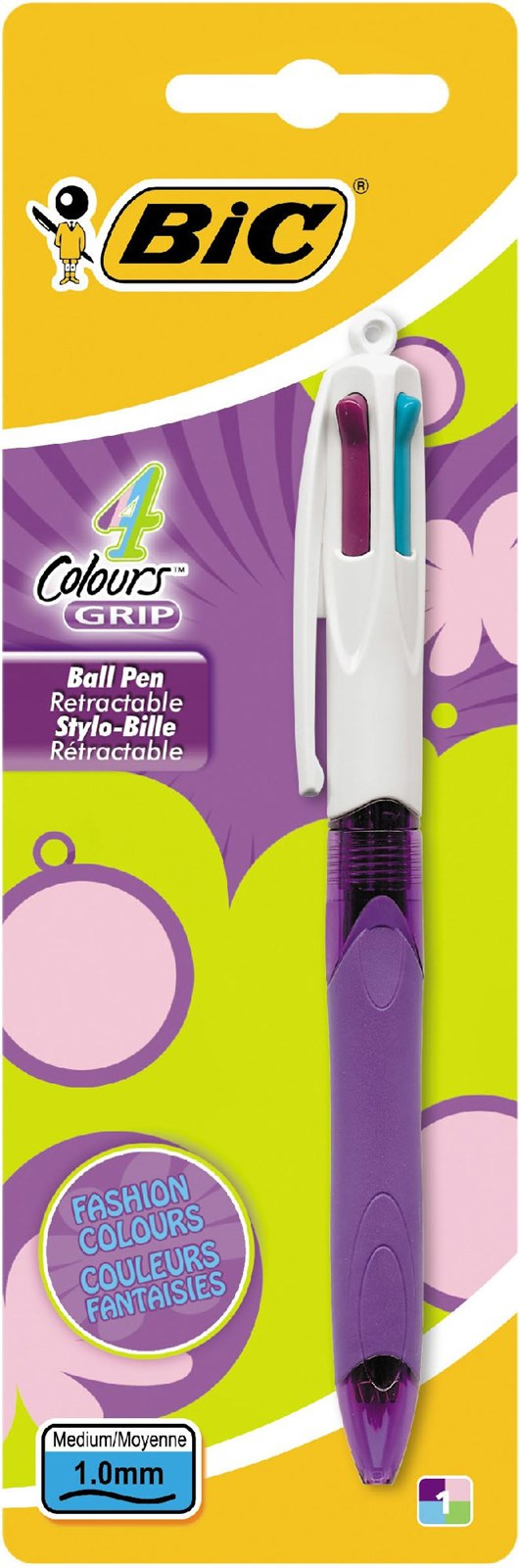 Stilolaps Bic FASHION, 4 ngjyra