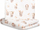 Set shtrati për kalamaj Beige Bunnies, 2 copë, 100x135 cm, bezhë
