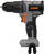 Stërvitëse vidhosëse pa kabllo Sthor, 20V brushless, 45 Nm, gri e zezë