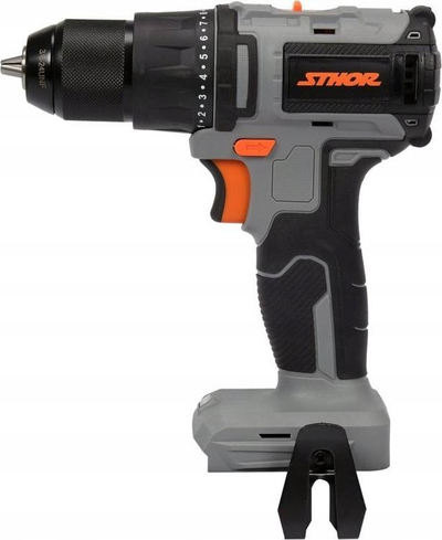 Stërvitëse vidhosëse pa kabllo Sthor, 20V brushless, 45 Nm, gri e zezë