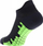 Çorape vrapi inov-8 TrailFly Sock Low, 2 palë, Merino, të zeza jeshile