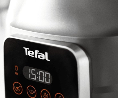 Blender Tefal Ultrablend Boost Vacuum BL985A31, 1500W, 10 programe, gri