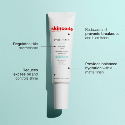Krem matifikues SkinCode Essentials Mattifying Lotion, 50ml
