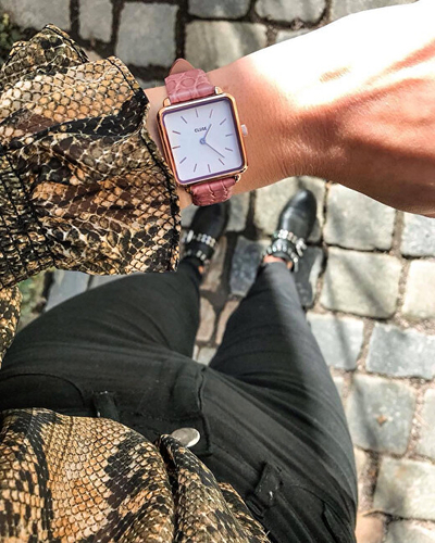 Orë dore Cluse La Tétragone Berry Alligator CL60020