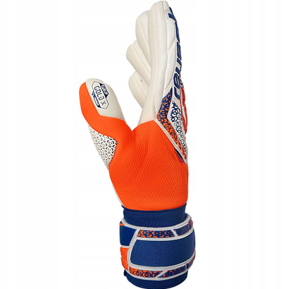 Doreza portieri Reusch Attrakt Gold X NC, latex Gold X Grip, Negative Cut, portokalli blu