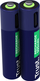 Bateri të rimbushshme Trust Recharge AAA R03, 500mAh, set 2 copë, blu