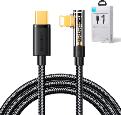 Kabllo karikimi Joyroom JYR652, USB C në Lightning, 1.2m, 20W, e zezë