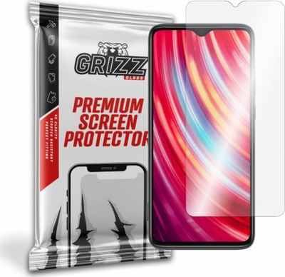 Foli mbrojtëse ekrani GrizzGlass Hydrogel për Xiaomi Redmi Note 8 Pro, transparente