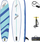 Deska sërfi me frymë Bestway Hydro-Force, 243x57x7 cm, blu