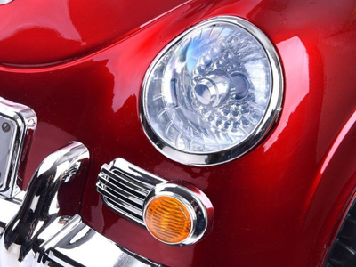 Makina elektrike për fëmijë Yokomisiad Elegant Retro, 12V, 2 motorë, me llak