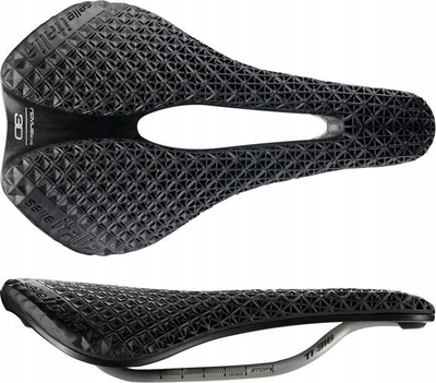 Shalë biçiklete Selle Italia Novus Boost EVO TI 316 Superflow, 3D, rrugë, e zezë
