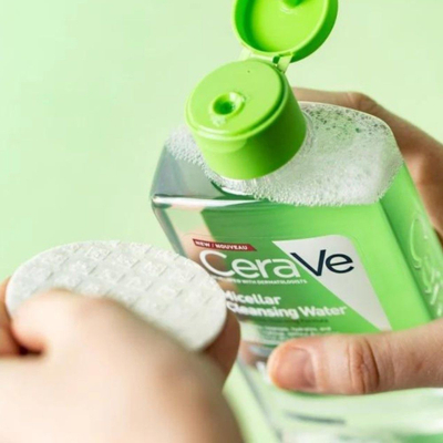 Ujë micellar për pastrimin e grimit CeraVe Micellar Water, 295ml