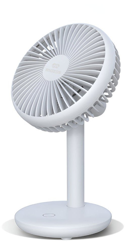 Ventilator portativ MOZOS FS02, bateri 2000 mAh, USB C, i bardhë