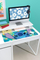 Подлога за глушец Disney Lilo and Stitch Desk Mat, голема, гума против лизгање, шарена
