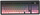 Tastierë mekanike AJAZZ AK980 V2, RGB, wireless 2.4GHz Bluetooth, zezë rozë