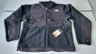 Xhaketë The North Face Retro Denali, poliester, najlon, e zezë