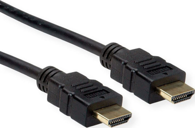 Kabllo HDMI ROLINE 11.04.5931, 1.5m, 4K, e zezë