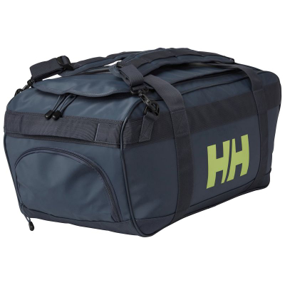 Çantë duffel Helly Hansen SCOUT DUFFEL S 30L, material poliestër me shtresë TPU, ngjyrë navy