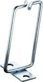 Mbajtës kabllosh Alantec SA-HK-40-80-O, 40x80 mm, për kabinete rrjeti, i bardhë