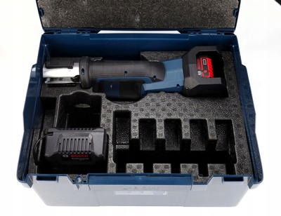 Vegël presimi tubash Bosch GPT 18V-19, 18V, pa bateri, pa karikues