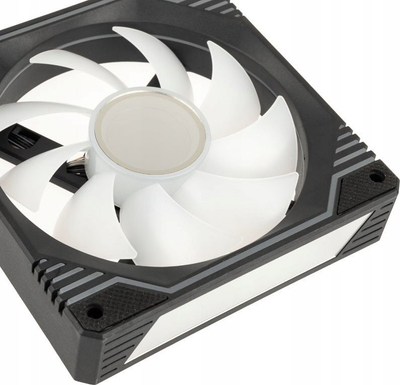 Ventilatorë PC Kolink Umbra X, 120mm, ARGB PWM, set trefish, të zinj