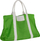 Çantë plazhi Pierre Cardin Shopper, palosëse, madhësi e madhe, jeshile