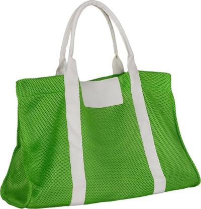 Çantë plazhi Pierre Cardin Shopper, palosëse, madhësi e madhe, jeshile