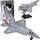 Lodër avion luftarak Battlelija F-25 ZA4326 CY, metalik, pull back, gri