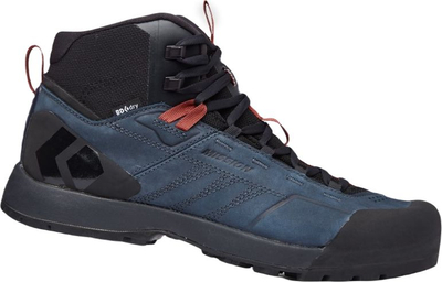 Këpucë malore Black Diamond Mission LTHR Mid WP, për burra, UK 7.5, blu e errët