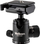 Kokë tripodi Velbon QHD-S4M, ball head, lidhje 1/4", e zezë