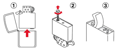 Gurë për çakmak Zippo 16003