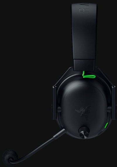 Слушалки Razer BlackShark V3, со кабел и безжични, USB-A, Bluetooth, црни