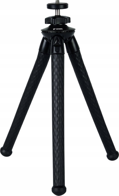 Tripod Yenkee YSM 301BK universal, me këmbë fleksibël, i zi